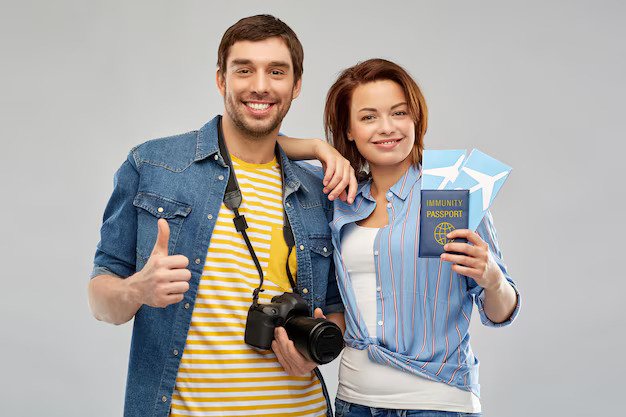 Family with Passport